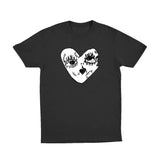 Camila Cabello Heart Premium Unisex Black T-shirt